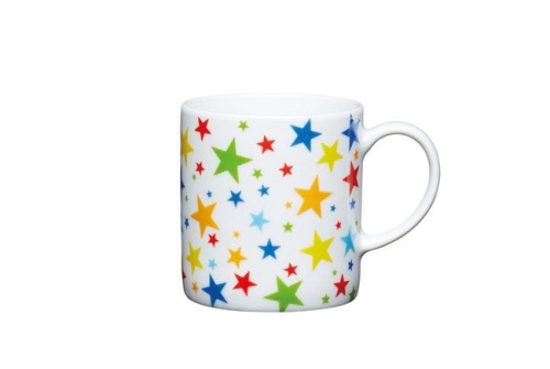 Espresso porcelanowa filiżanka z wieloma gwiazdkami, 80 ml