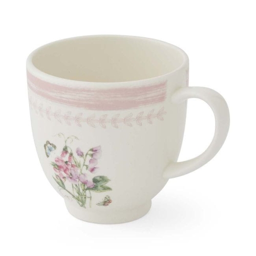 Kubek porcelanowy Kwiaty i Motyle 400 ml