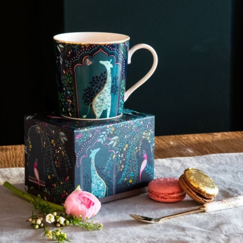 India Żyrafa – Kubek Porcelanowy
