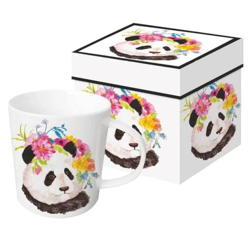 Panda Kubek Porcelanowy w Ozdobnym Pudełku, 400 ml