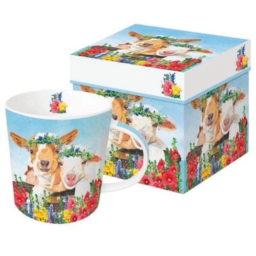 Cielaczki Kubek Porcelanowy w Ozdobnym Pudełku, 400 ml