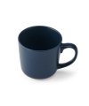 ciemnogranatowy kubek ceramiczny o pojemności 350 ml