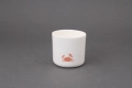 Porcelanowy kubek z krabem czynie ceramics