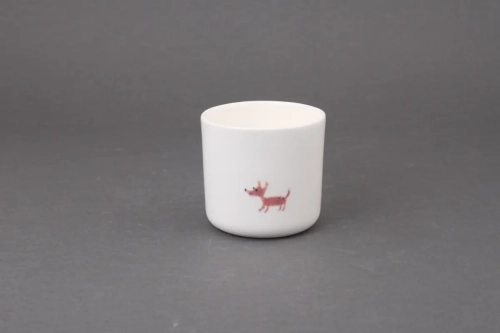 Piesek Czynie Ceramics kubek bez ucha 