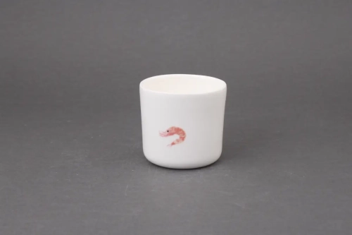 Krewetka Czynie Ceramics kubek bez ucha 