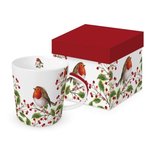 Rudzik Porcelanowy Kubek w Ozdobnym Pudełku 400 ml