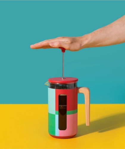 Zaparzacz do Kawy Typu French Press La Cafetière Pisa na 8 filiżanek, Utopian Lines