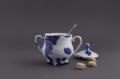 Cukiernica Kolekcja Ślad Człowieka Porcelana Ćmielów