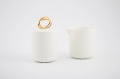 Cukiernica i mlecznik Twist Ende Ceramics