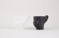 Główki biała i czarna Ende Ceramics