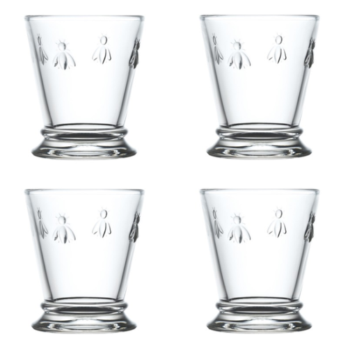 Pszczoła komplet 4 szklanek 260 ml
