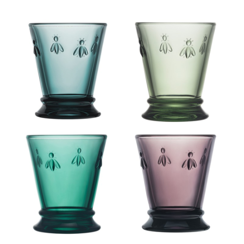 Pszczoła komplet 4 szklanek 260 ml