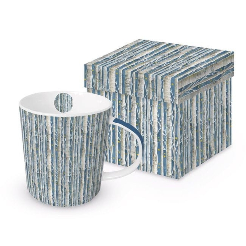 "Brzozy o Zmierzchu" Kubek Porcelanowy w Ozdobnym Pudełku 350 ml