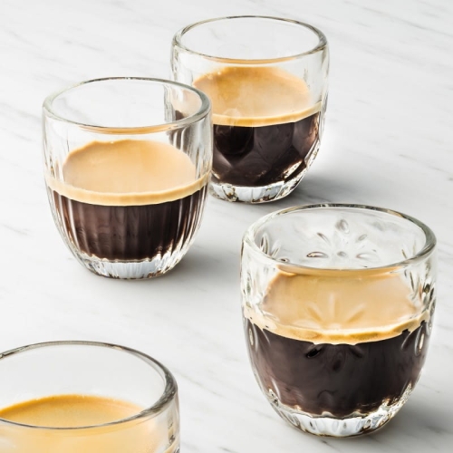 Troquet 4 Szklaneczki do espresso 100 ml