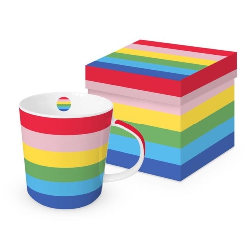 Tęcza Kubek Porcelanowy w Ozdobnym Pudełku 350 ml