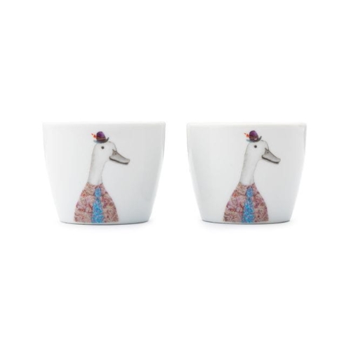 Mikasa Tipperleyhill, Kieliszki Porcelanowe do Jajek Kaczka – 2 szt.