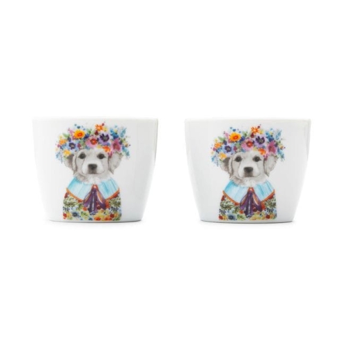 Mikasa Tipperleyhill, Kieliszki Porcelanowe do Jajek Szczeniak – 2 szt.