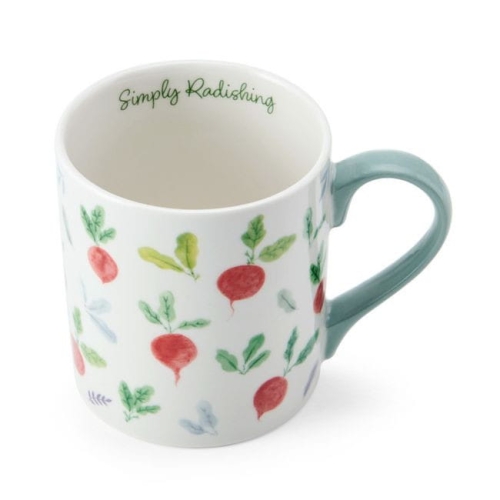 Mikasa, Kubek Porcelanowy Rzodkiewki – 280 ml