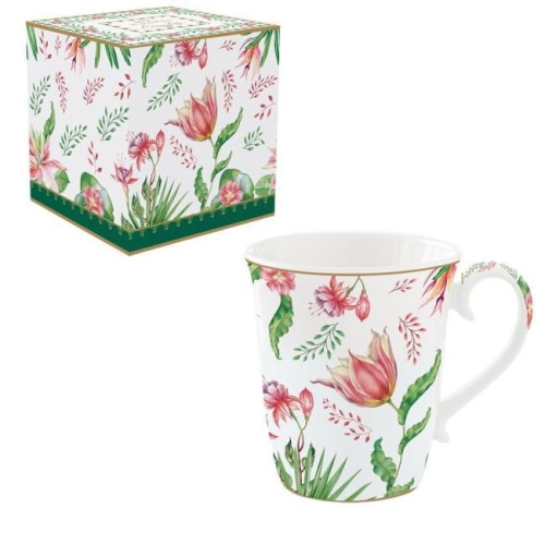 Ogród Botaniczny – Kubek Porcelanowy w Ozdobnym Pudełku 300 ml
