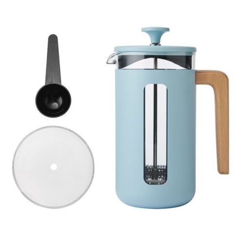 Kawiarka La Cafetière Pisa na 8 filiżanek, kolor błękitny