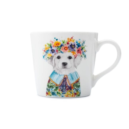 Mikasa Tipperleyhill, Kubek Porcelanowy Szczeniak - 380 ml